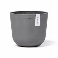 כלי Ecopots בגוון אפור כהה (DARK GREY)